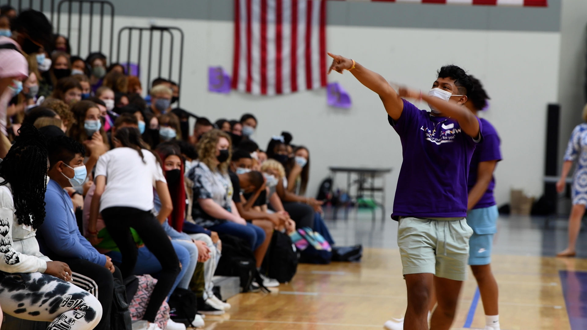 First Day of School at Indian Trail High School and Academy